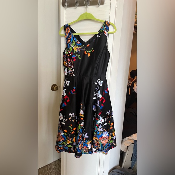 Eva Rose 1940s Style Midi Dress - Picture 3 of 9